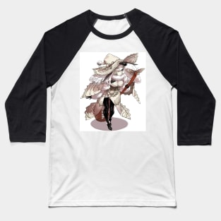 white witch moth Baseball T-Shirt